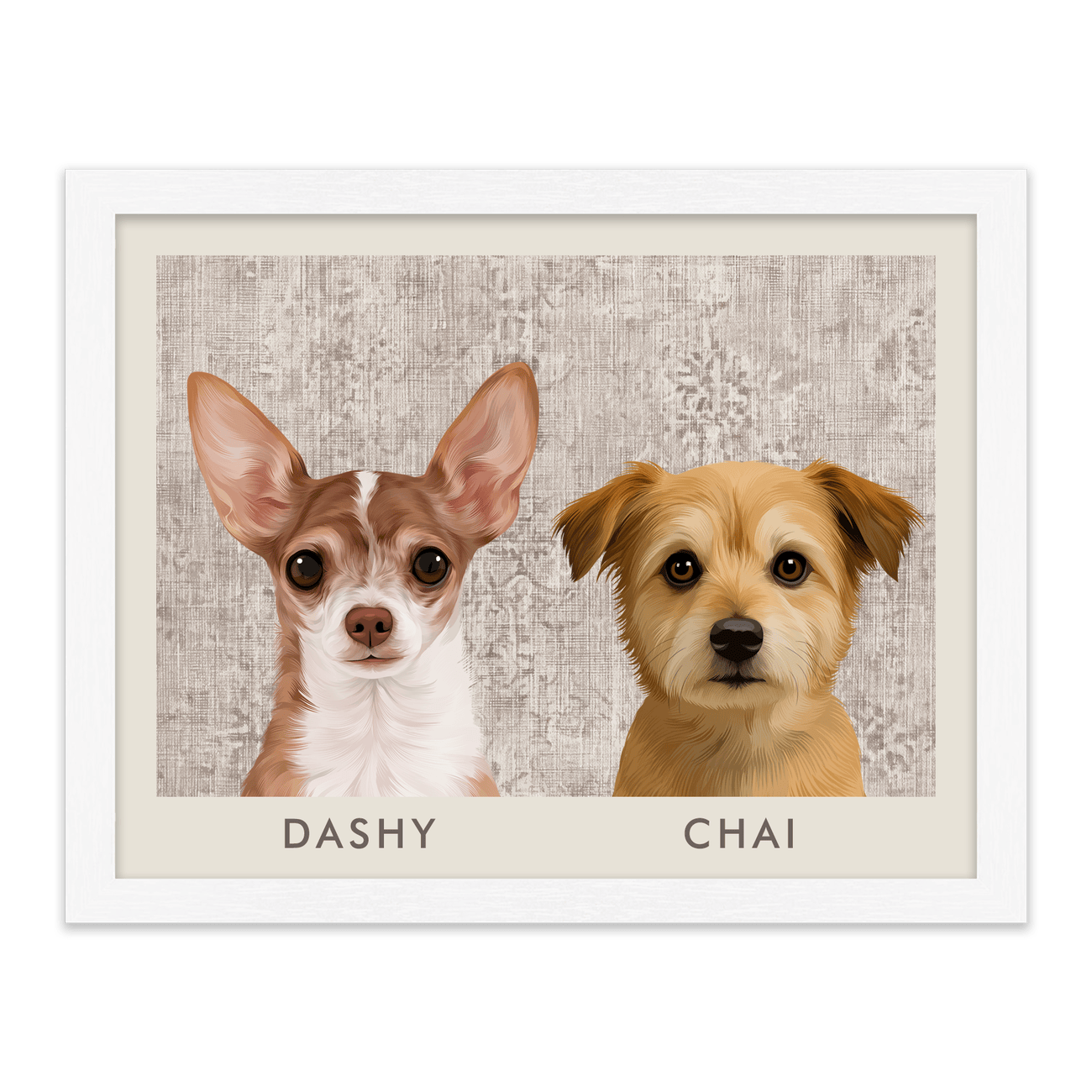 2petportrait-horizontal-vintagedistressedtextilepattern_Standard-White-Frame.png