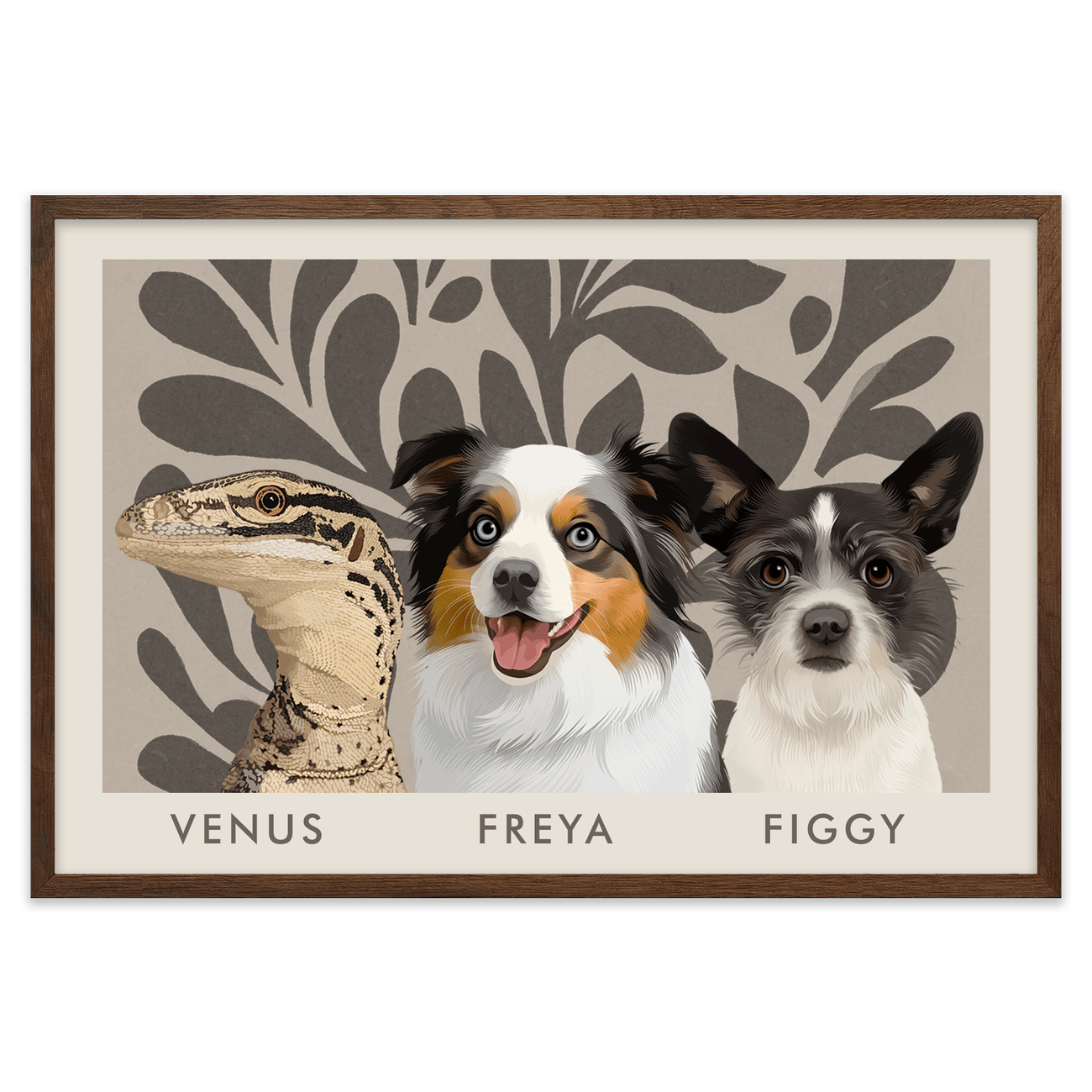 3petportrait-horizontal-vintagedistressedtextilepattern_Walnut-Frame.png