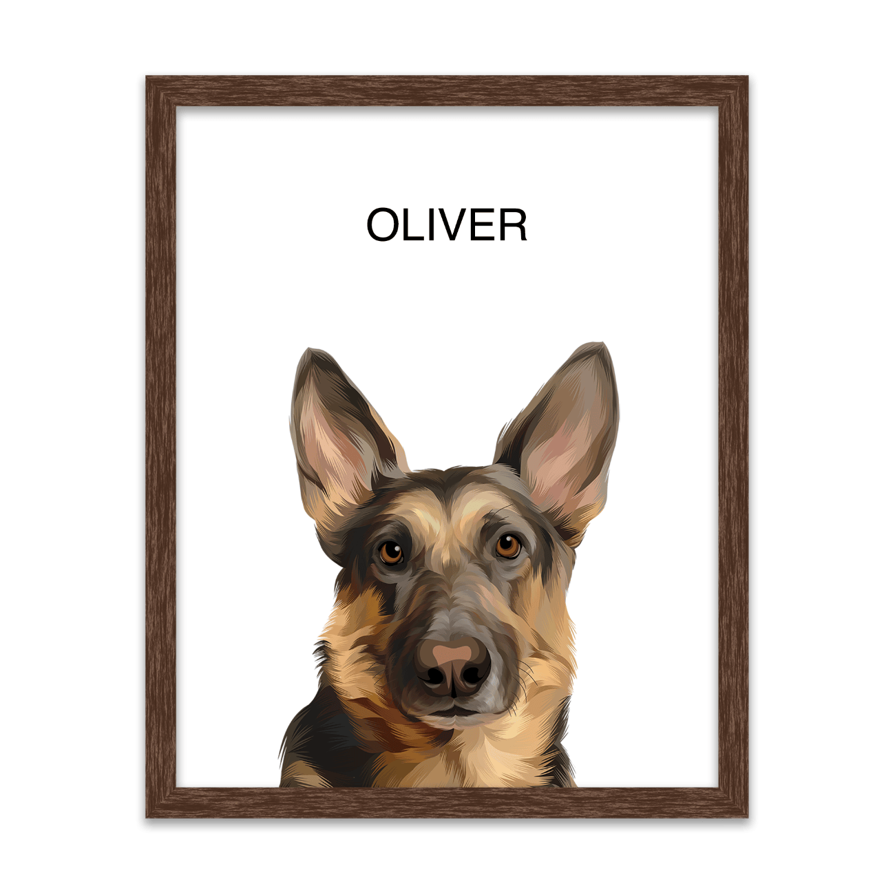 The Original Hand-Illustrated Pet Portrait