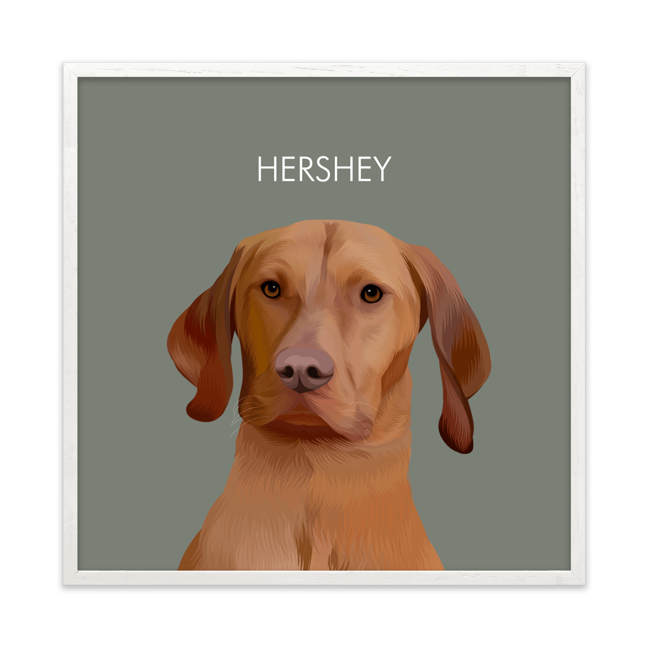 1petportrait-square-green-softneutralcoloredbackground_White-Oak-Frame.png