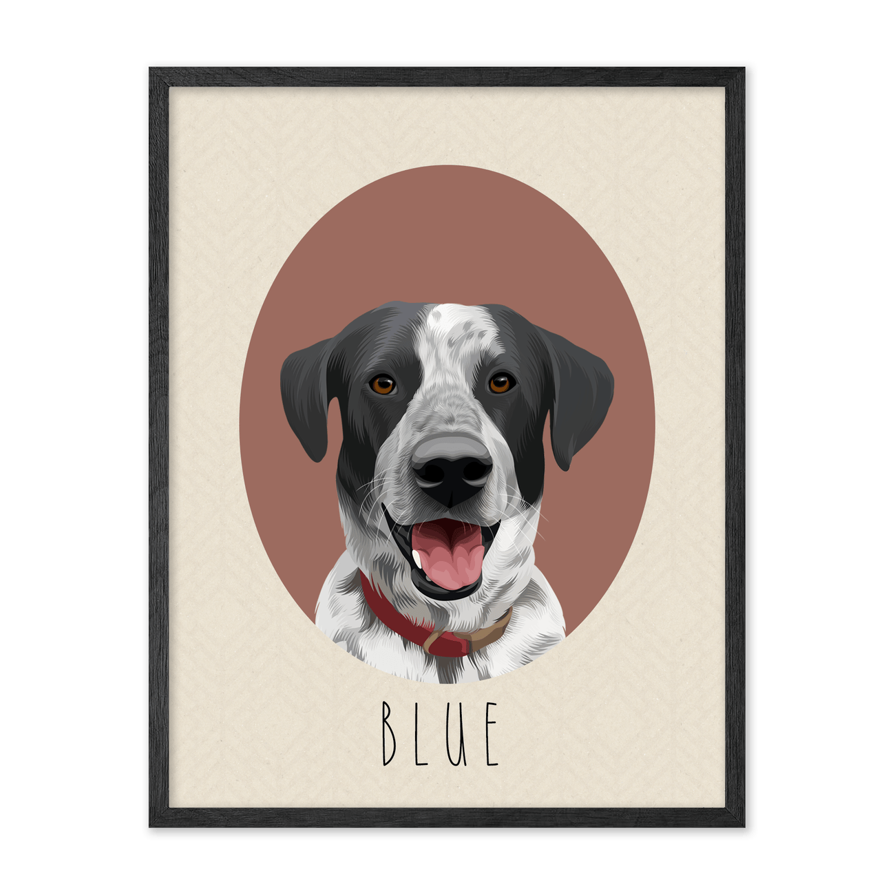 petportrait-vertical-darkchestnut-neutralcoloredovalshaped_Black-Oak-Frame.png