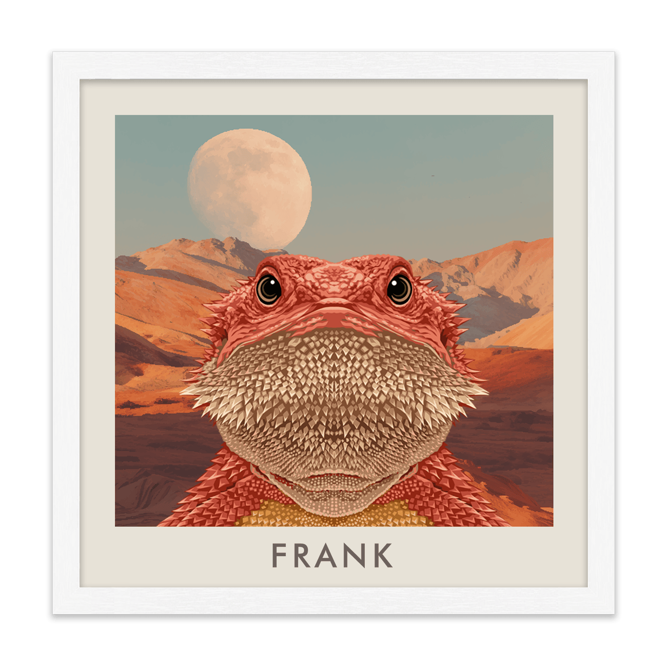 1petportrait-square-desertmoonriselandscape_Standard-White-Frame.png