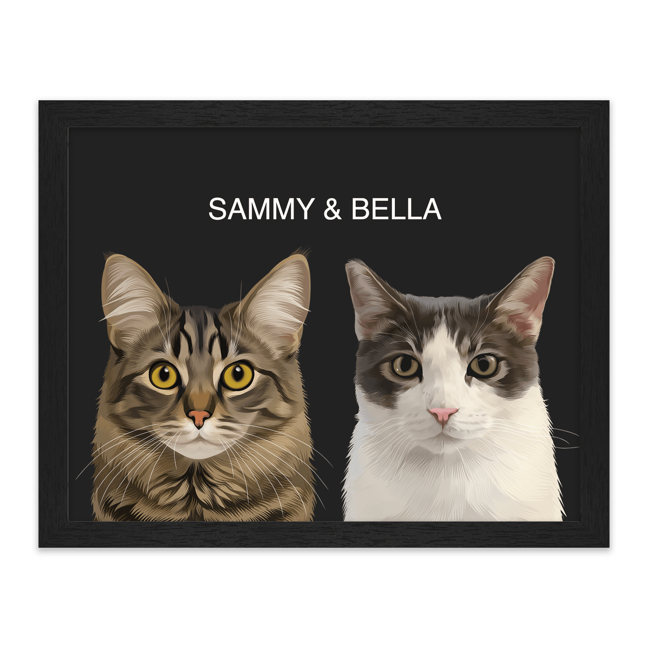 2petportrait-horizontal-allblackhand-illustrated_Standard-Black-Frame.png