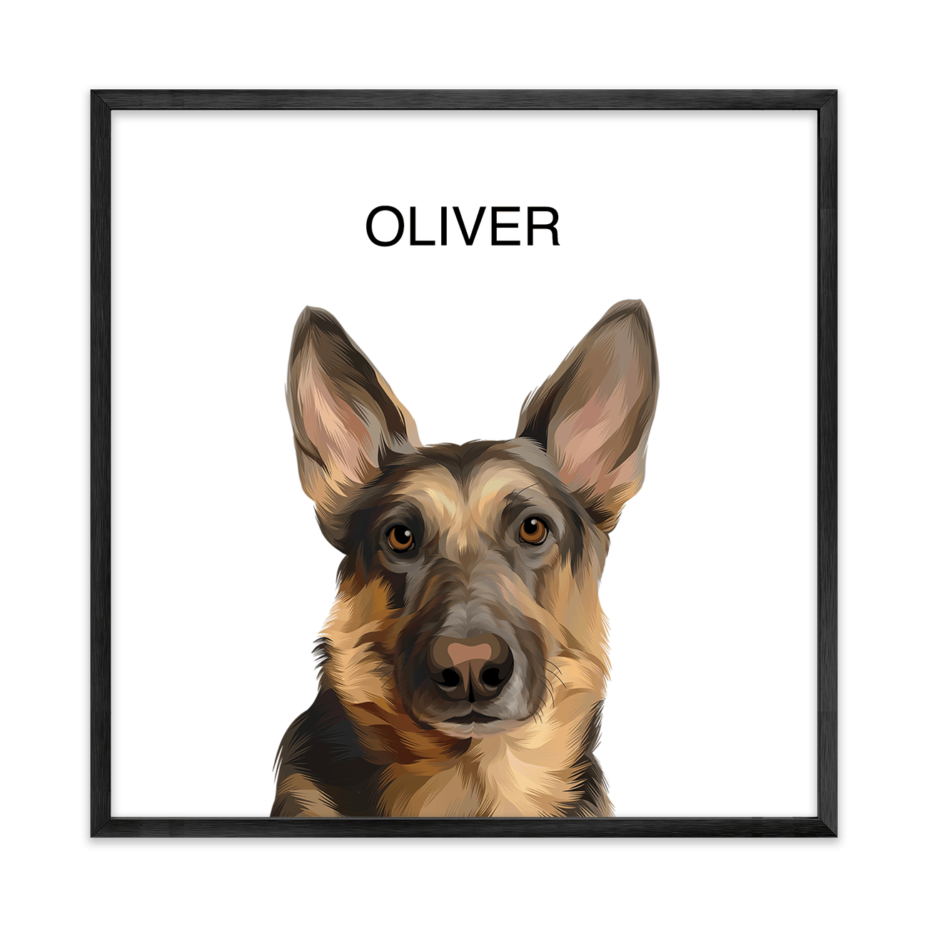 1petportrait-square-theoriginalhandillustrated_Metal-Frame.png