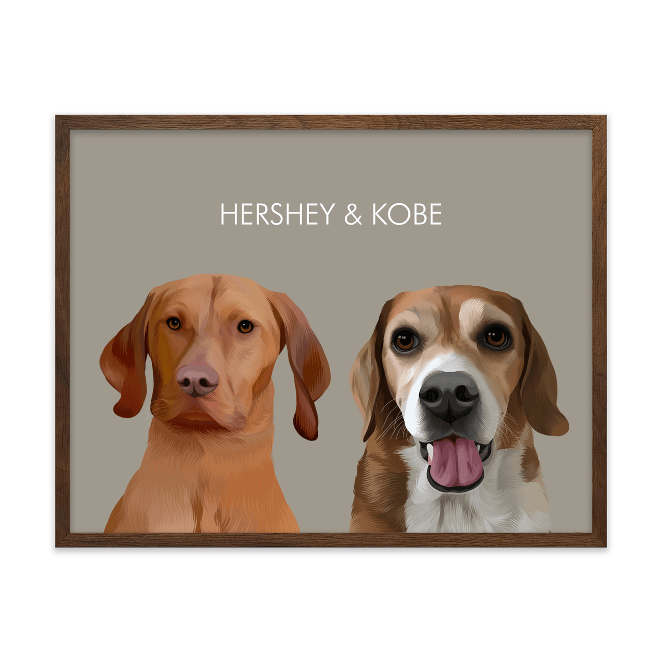 2petportrait-vertical-beige-softneutralcoloredbackground_Walnut-Frame.png