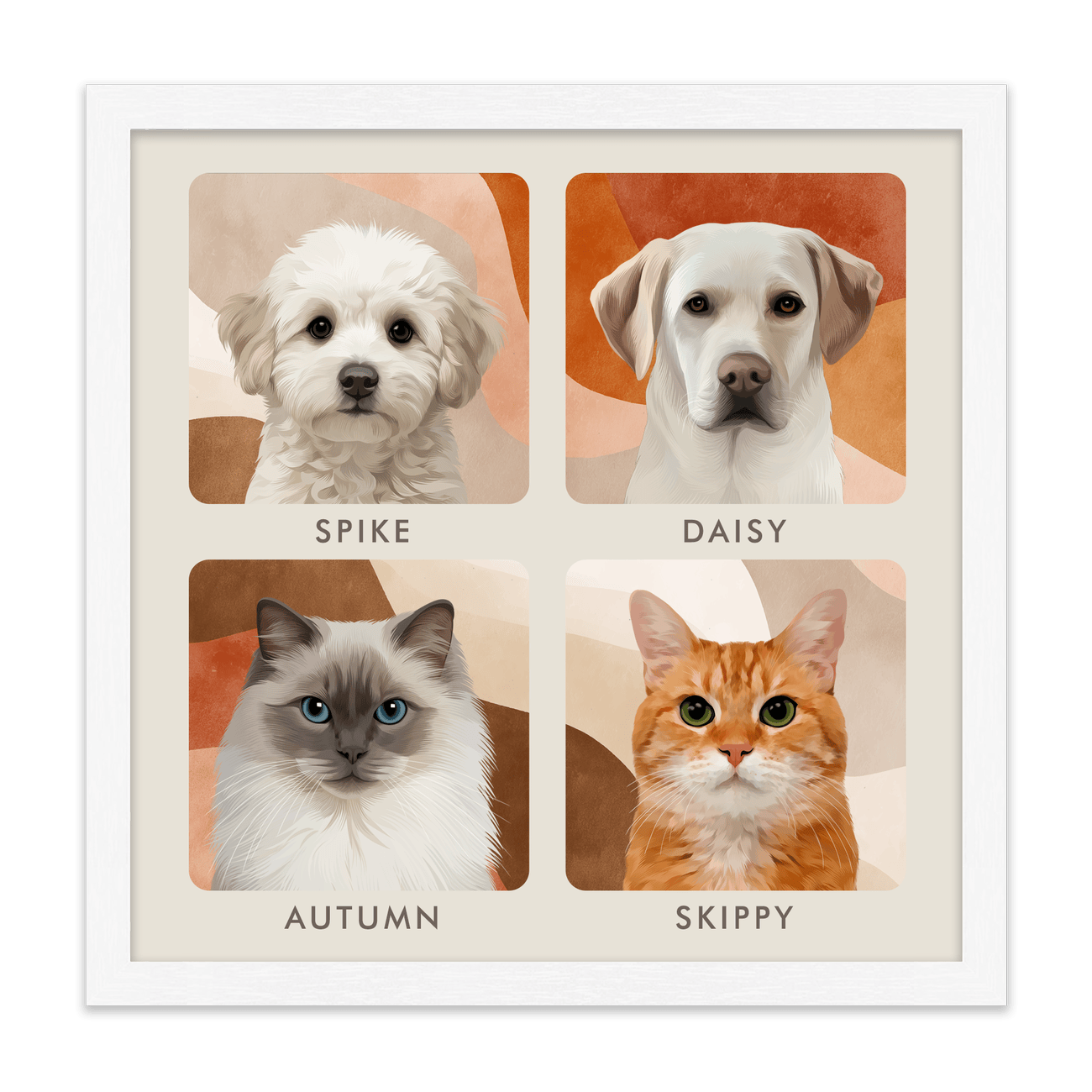 4petportrait-square-midcenturymodernabstract_Standard-White-Frame.png