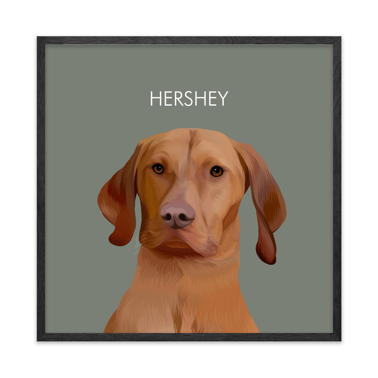 1petportrait-square-green-softneutralcoloredbackground_Black-Oak-Frame.png