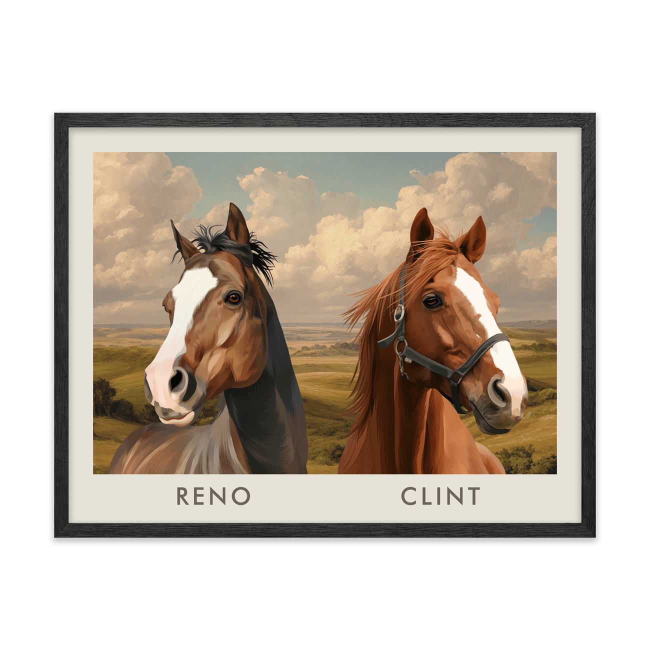 2petportrait-horizontal-greatplainsgrasslandslandscape_Black-Oak-Frame.png
