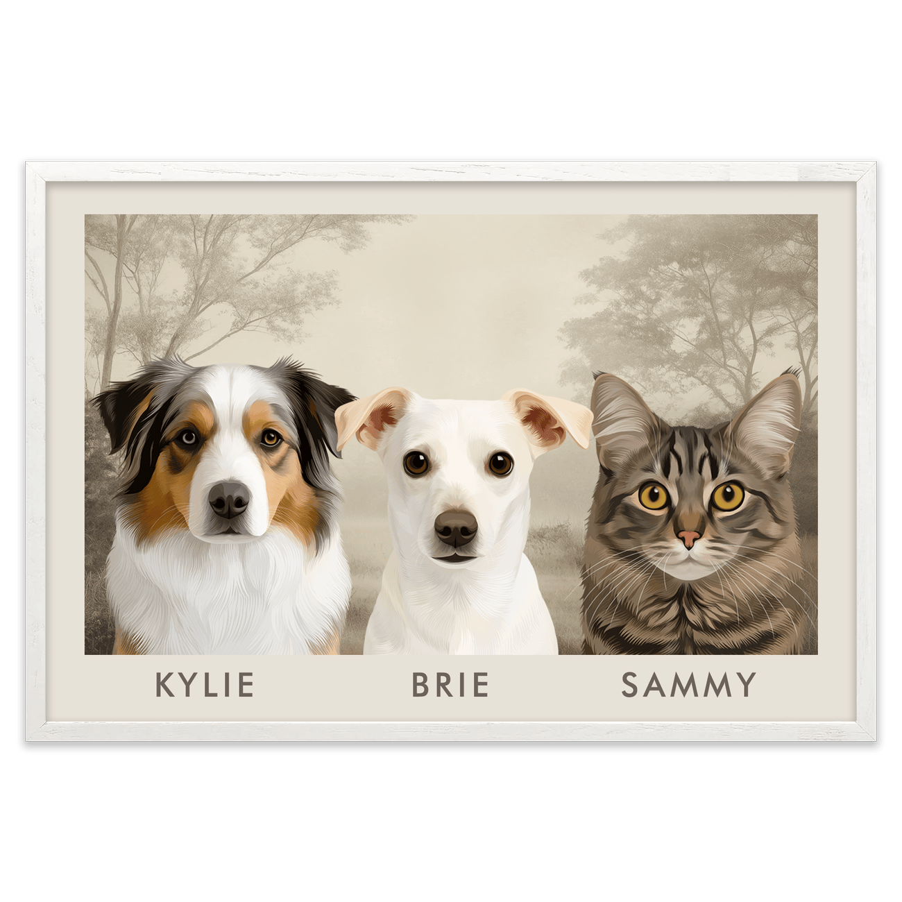 3petportrait-horizontal-vintagepastorallandscape_White-Oak-Frame.png