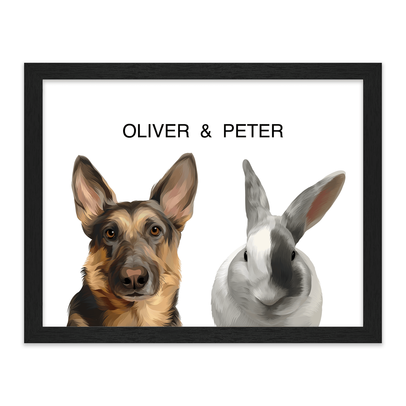 2petportrait-horizontal-theoriginalhand-illustrated_Standard-Black-Frame.png