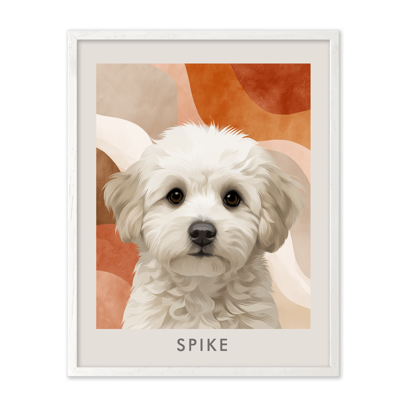 1petportrait-vertical-midcenturymodernabstract_White-Oak-Frame.png