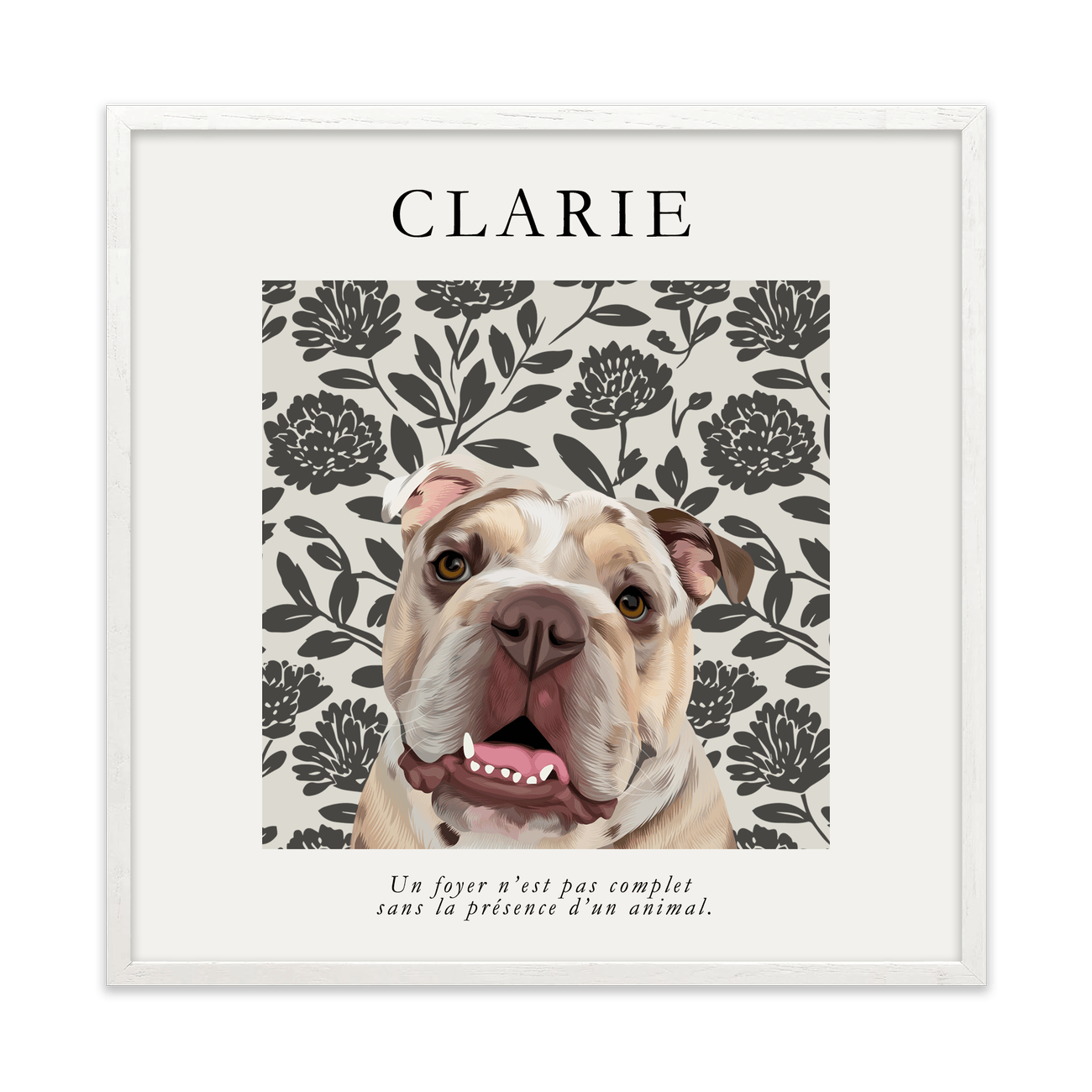 1petportrait-square-bloomingvintagefrenchpeonies_White-Oak-Frame.png