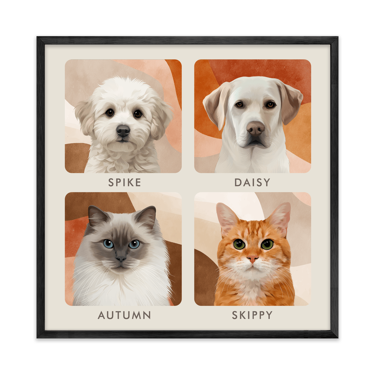 4petportrait-square-midcenturymodernabstract_Metal-Frame.png