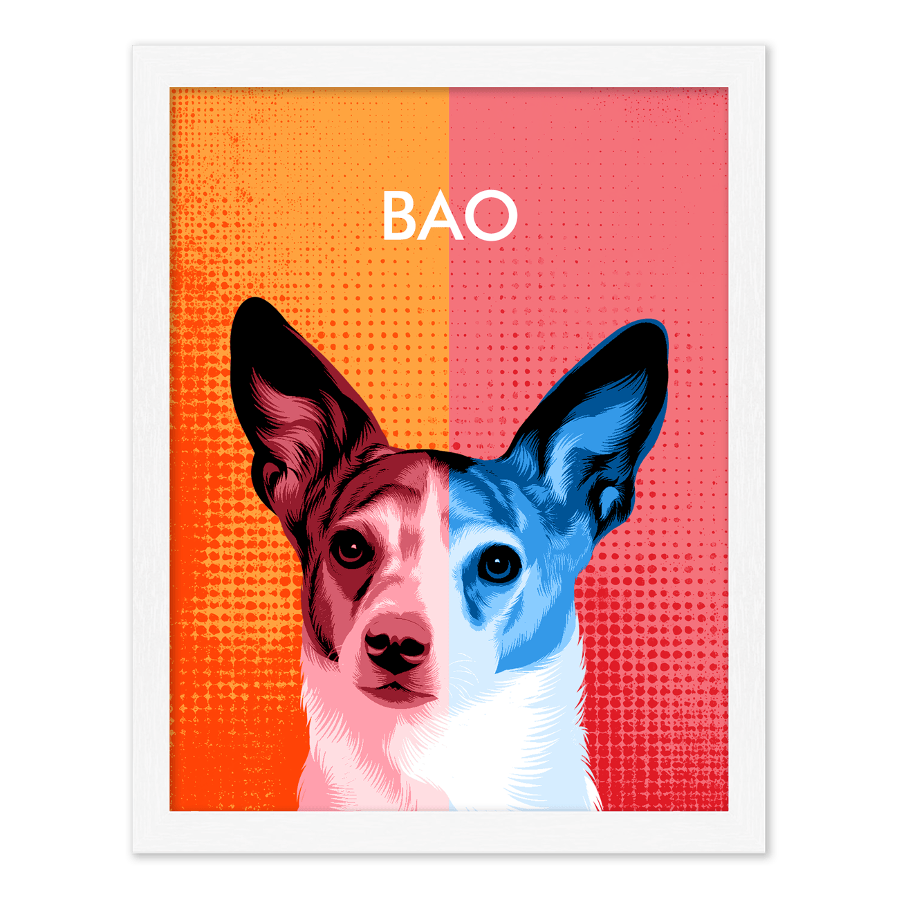 1petportrait-vertical-twotonedmodernpopart_Standard-White-Frame.png