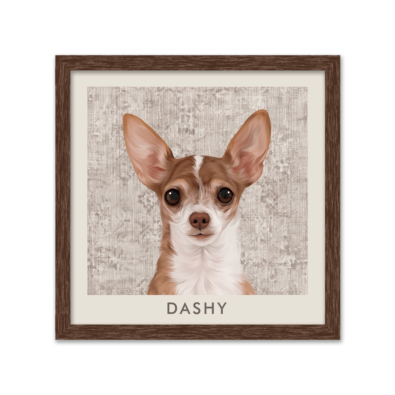 pet-portrait-square-vintagedistressedtextilepattern-walnutframe.png