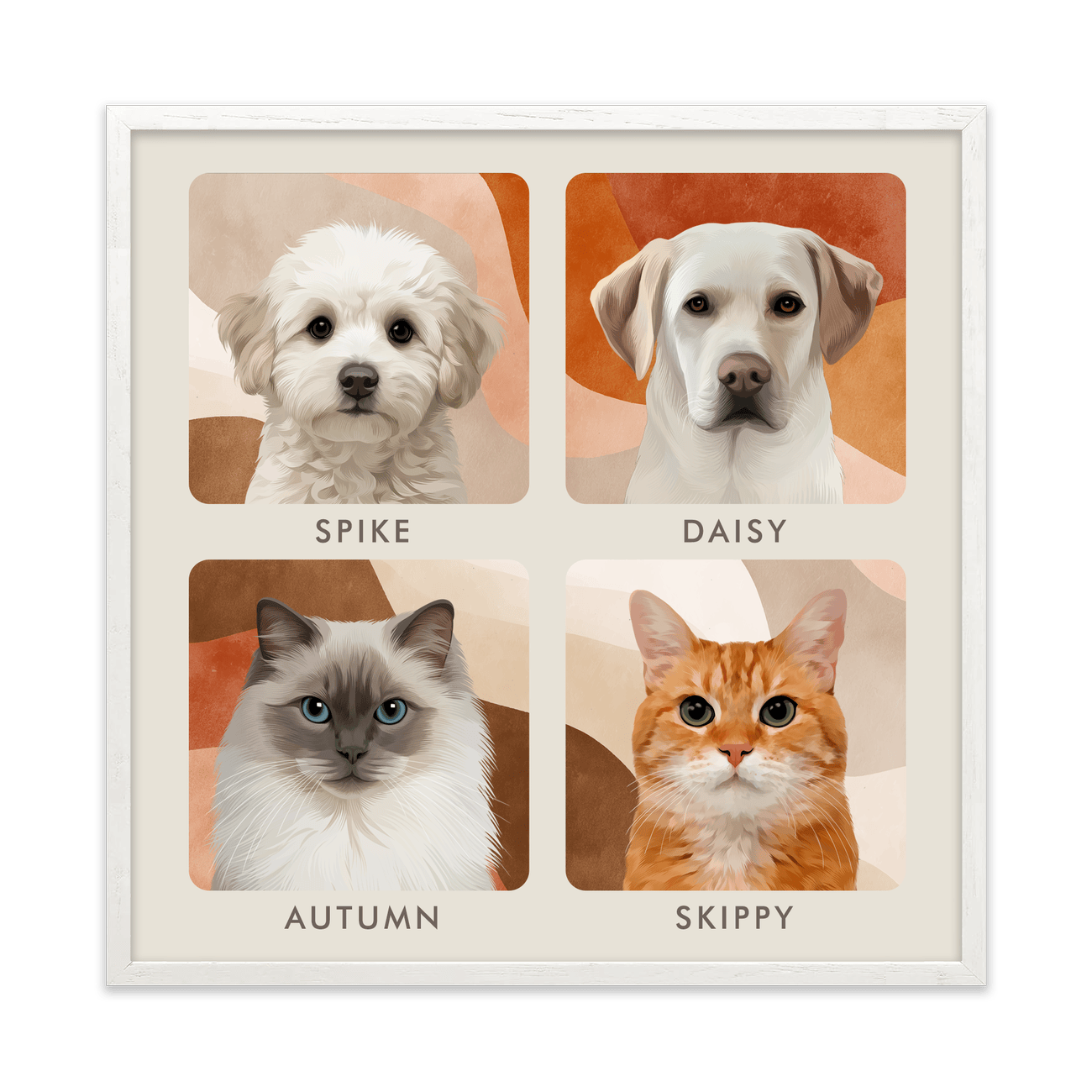 4petportrait-square-midcenturymodernabstract_White-Oak-Frame.png
