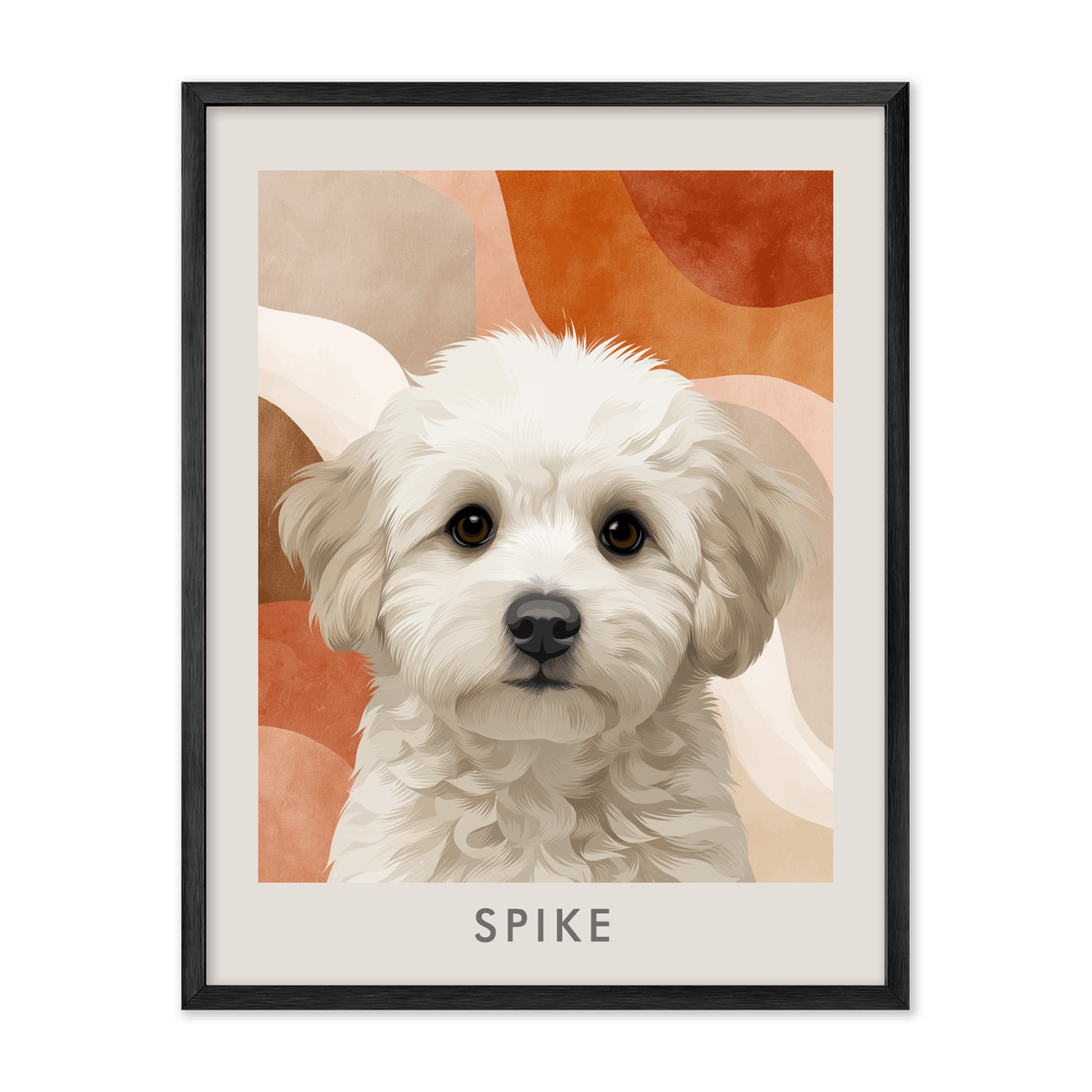 1petportrait-vertical-midcenturymodernabstract_Metal-Frame.png
