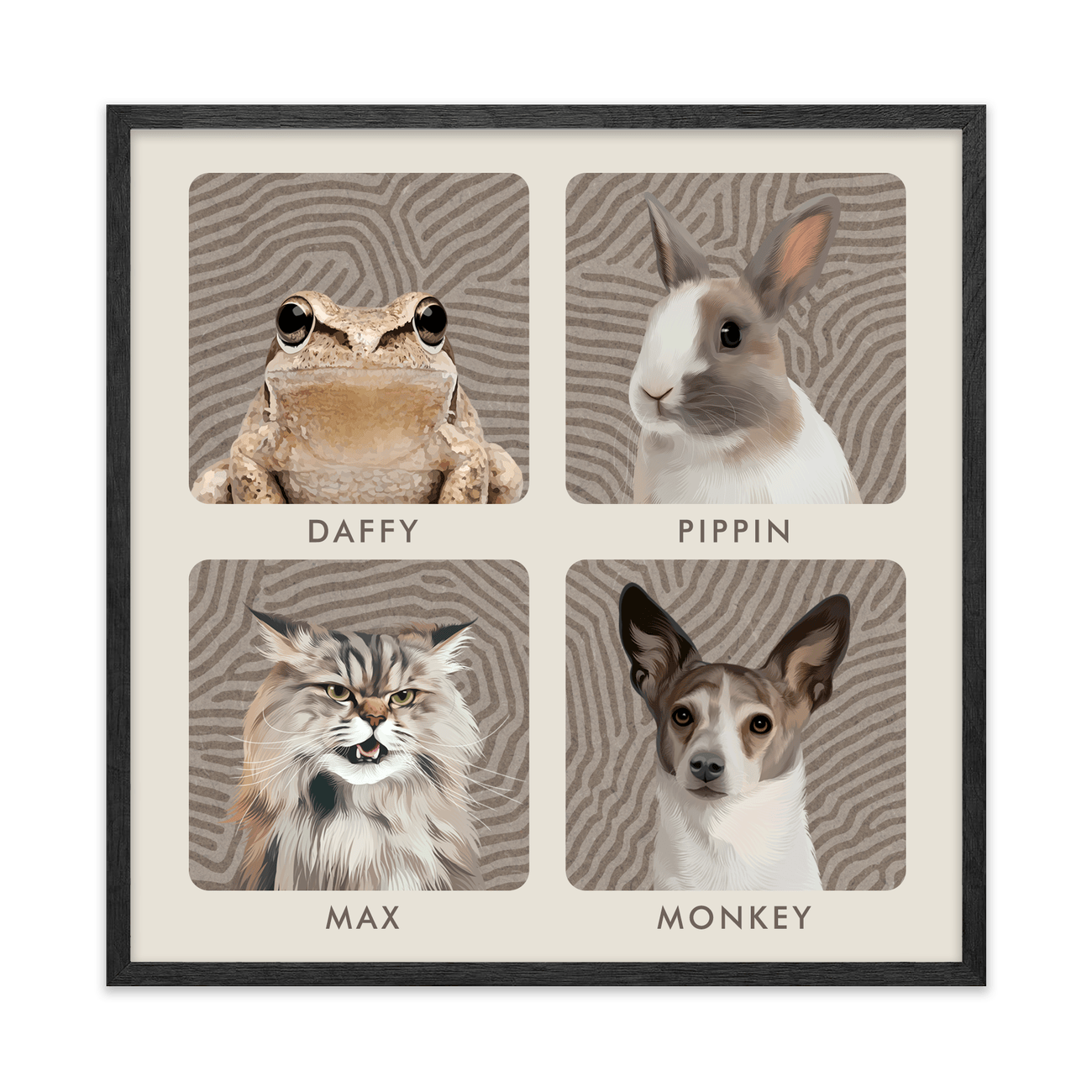 4petportrait-square-organicterrainlinesminimalist_Black-Oak-Frame.png
