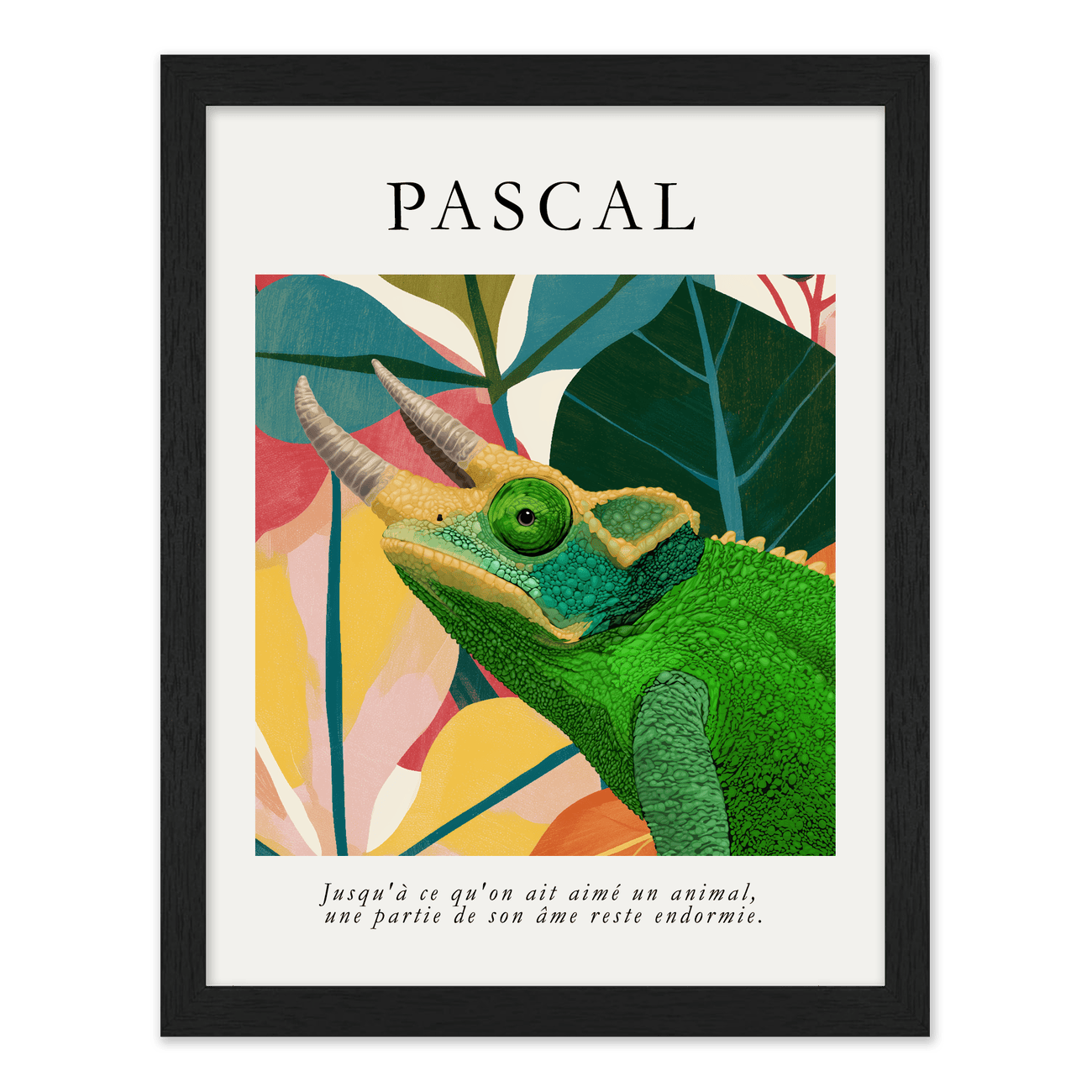 1petportrait-vertical-playfulabstracttropicalbloompetportrait_Standard-Black-Frame.png