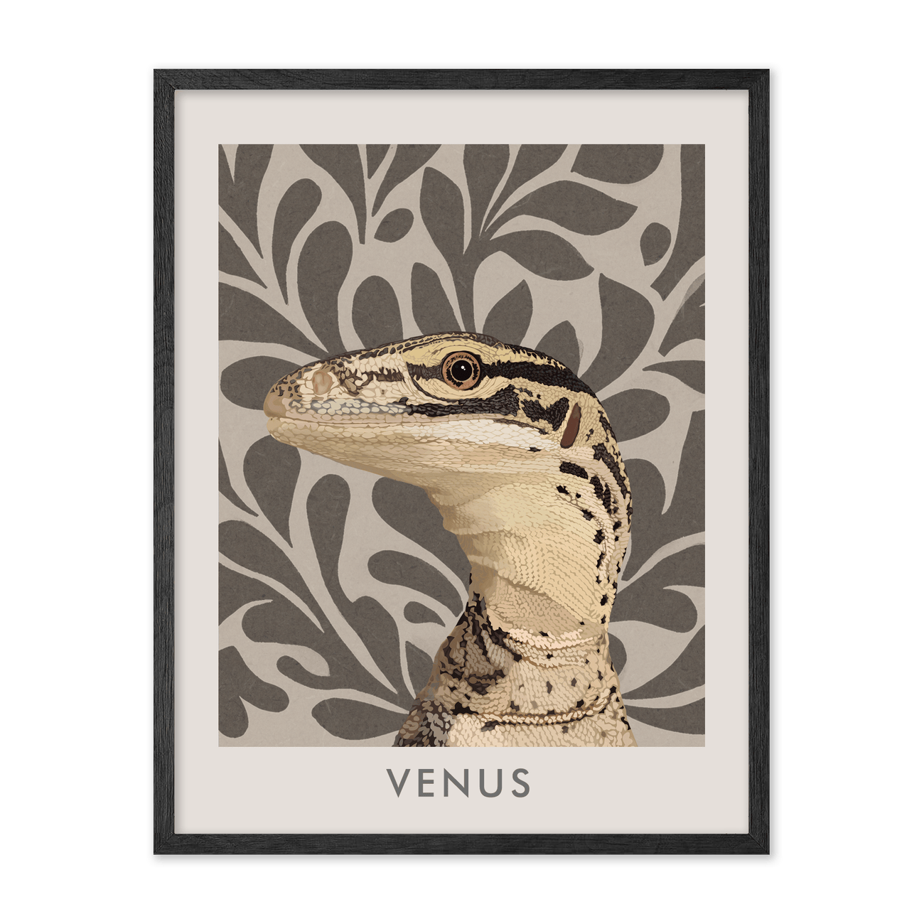 petportrait-vertical-earthyfloralblockprint_Black-Oak-Frame.png