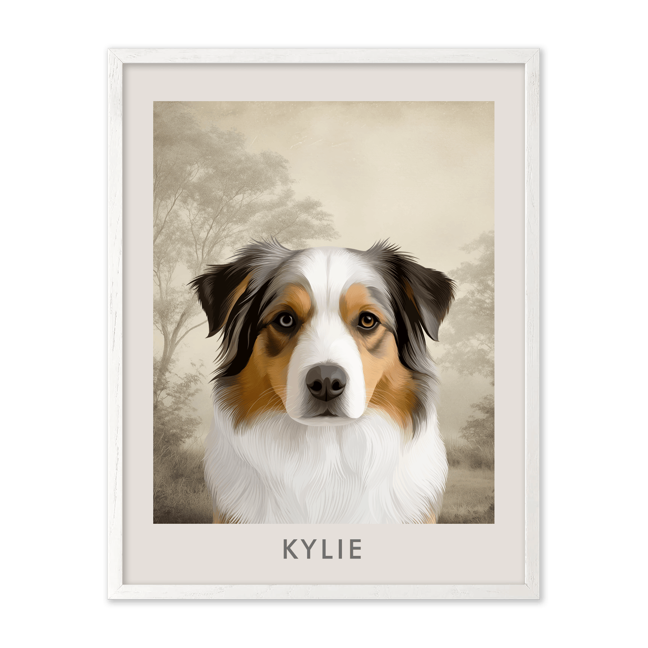 petportrait-vertical-vintagepastorallandscape_White-Oak-Frame.png