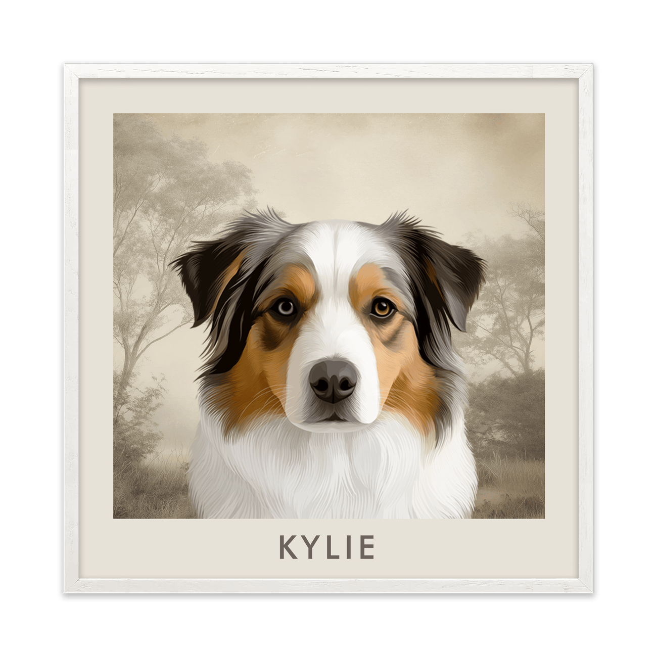 1petportrait-square-vintagepastorallandscape_White-Oak-Frame.png