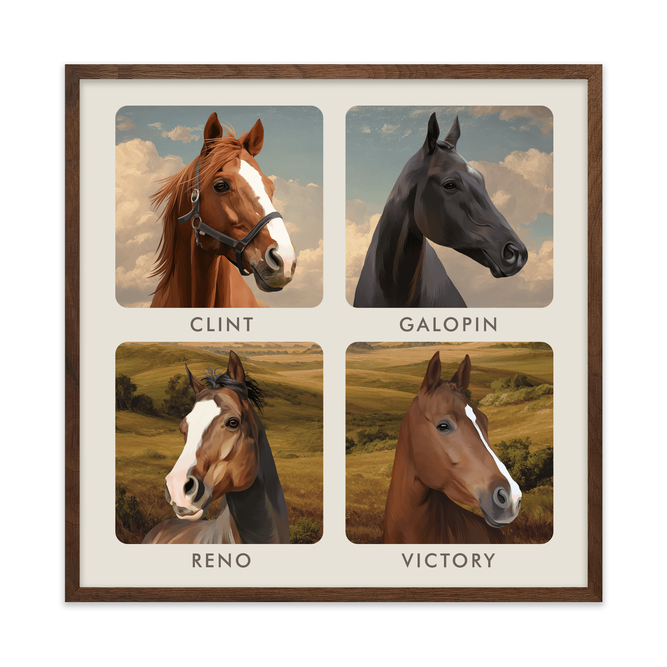4petportrait-square-greatplainsgrasslandslandscape_Walnut-Frame.png