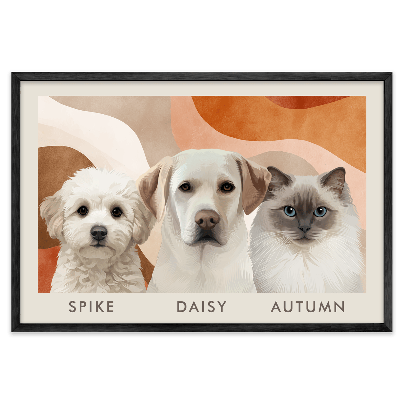 3petportrait-horizontal-midcenturymodernabstract_Metal-Frame.png