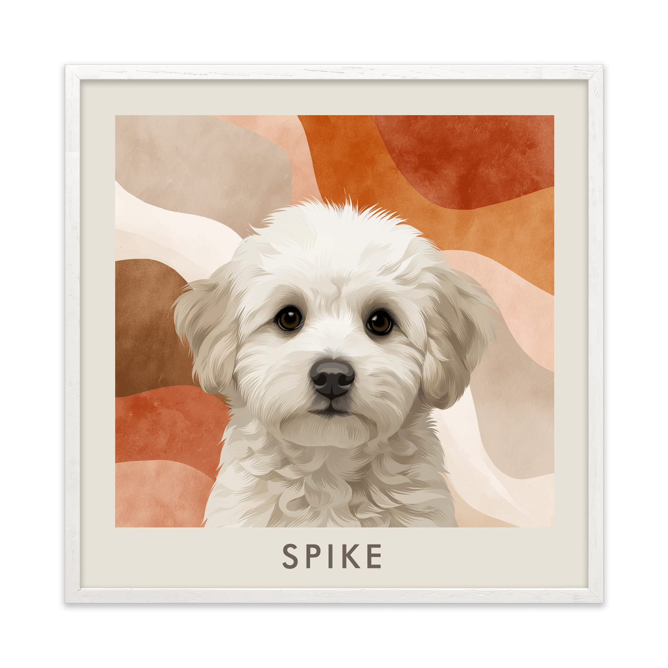 1petportrait-square-midcenturymodernabstract_White-Oak-Frame.png