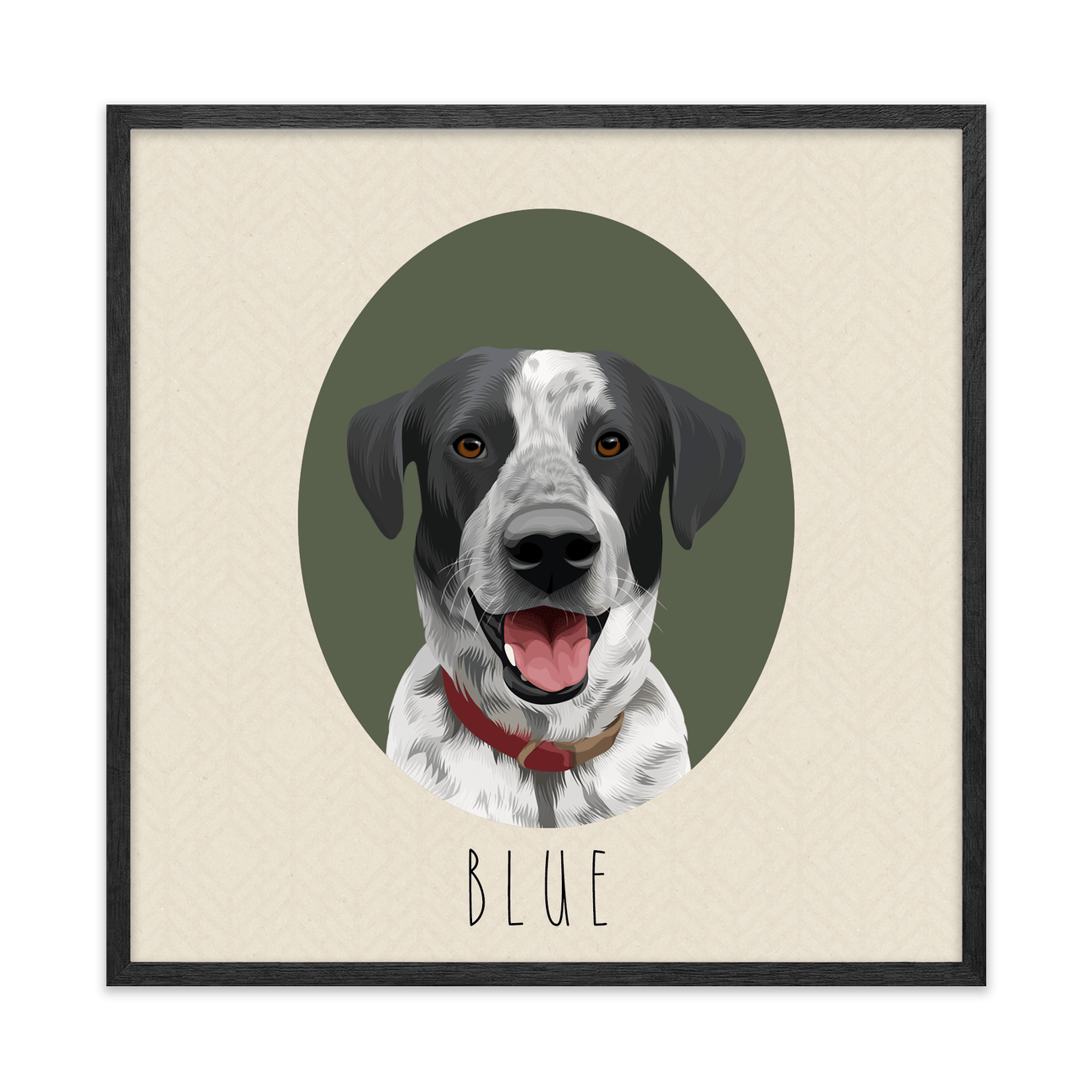 1petportrait-square-hemlock-neutralcoloredovalshaped_Black-Oak-Frame.png