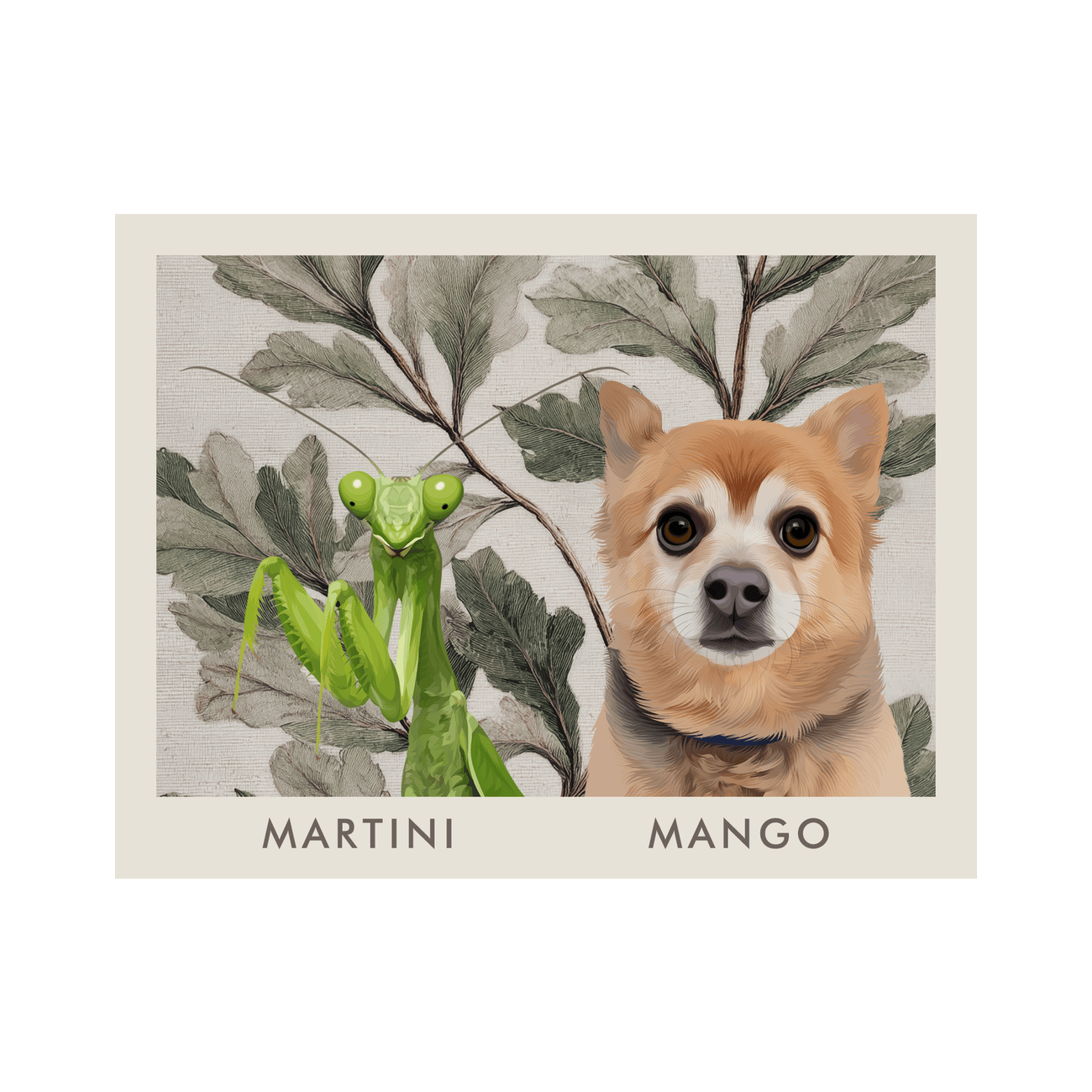 2petportrait-horizontal-vintagebotanicaloakleaves_Print-Only.png