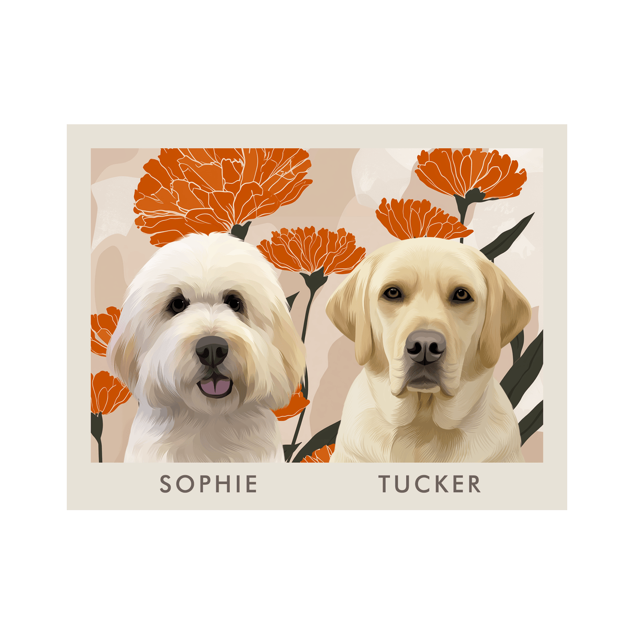 2petportrait-horizontal-bloomingmarigoldfloralillustration_Print-Only.png