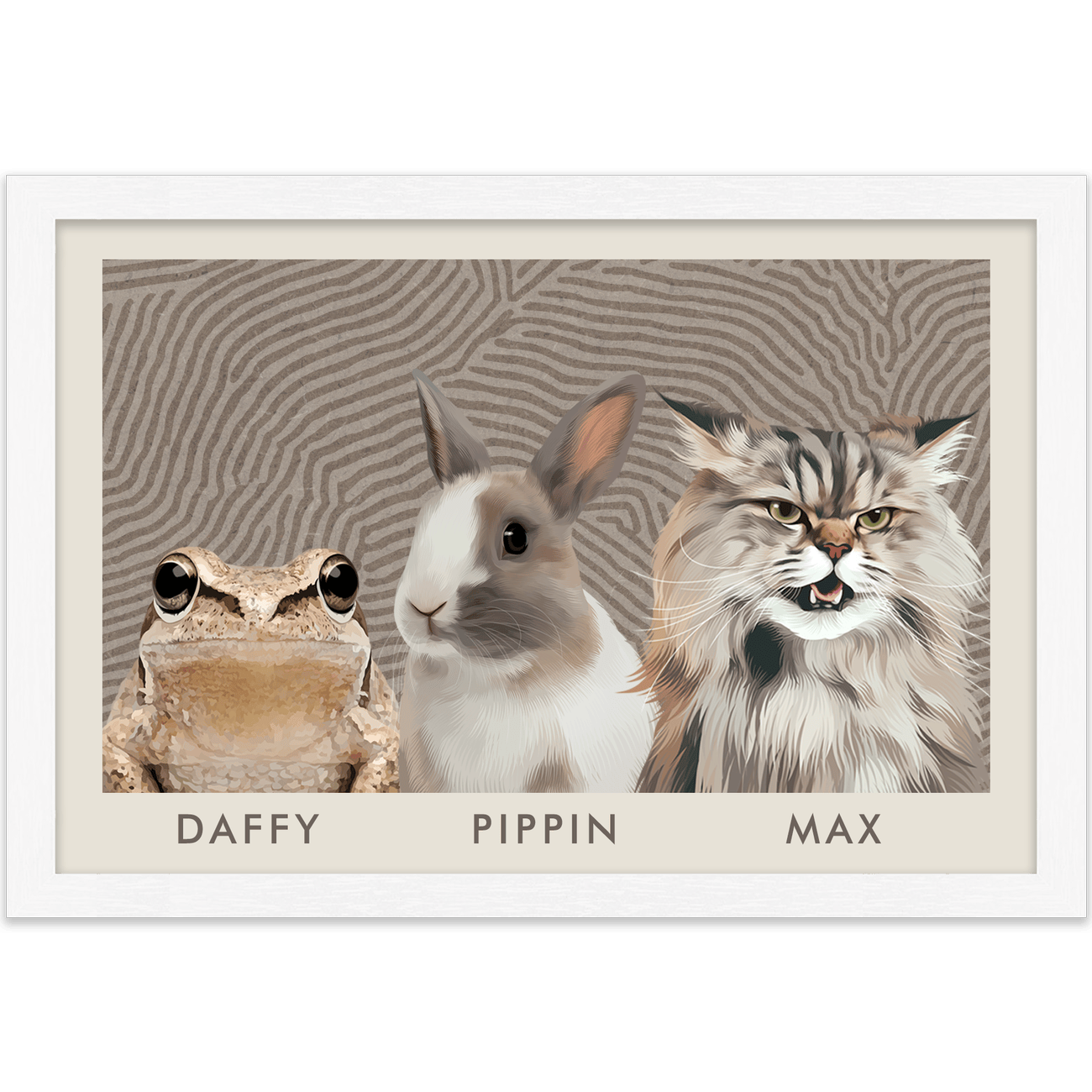 3petportrait-horizontal-organicterrainlinesminimalist_Standard-White-Frame.png