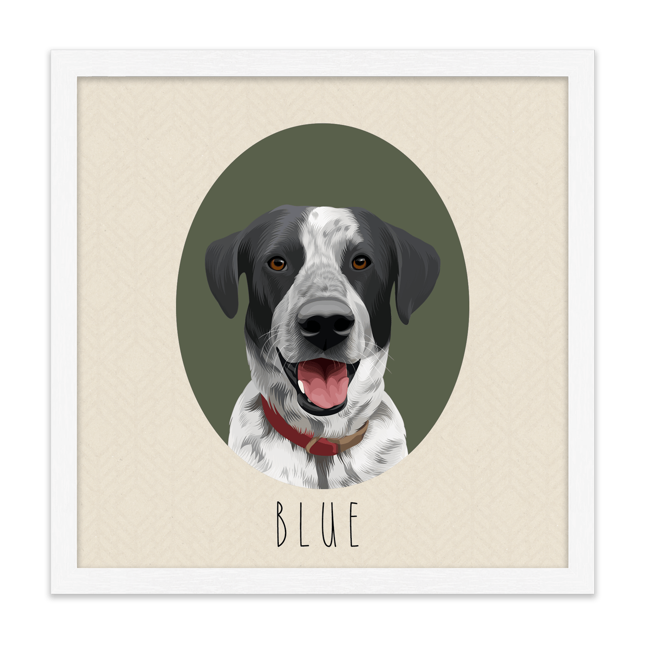 1petportrait-square-hemlock-neutralcoloredovalshaped_Standard-White-Frame.png