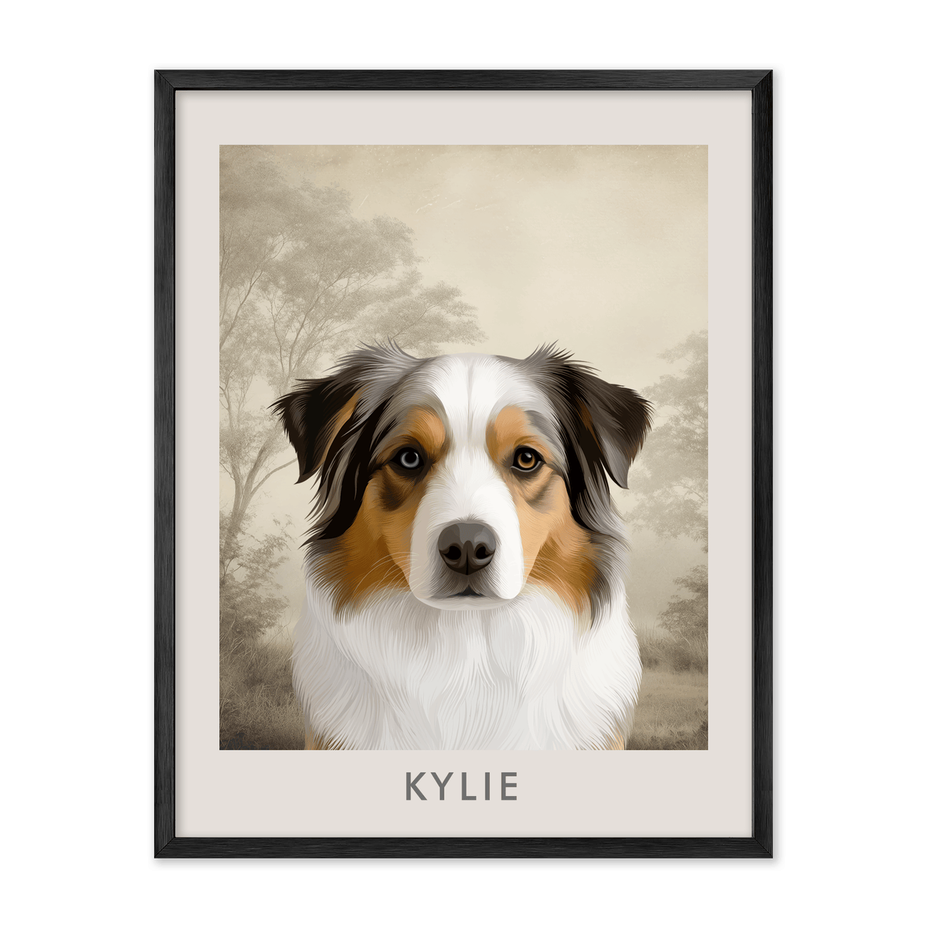 petportrait-vertical-vintagepastorallandscape_Metal-Frame.png