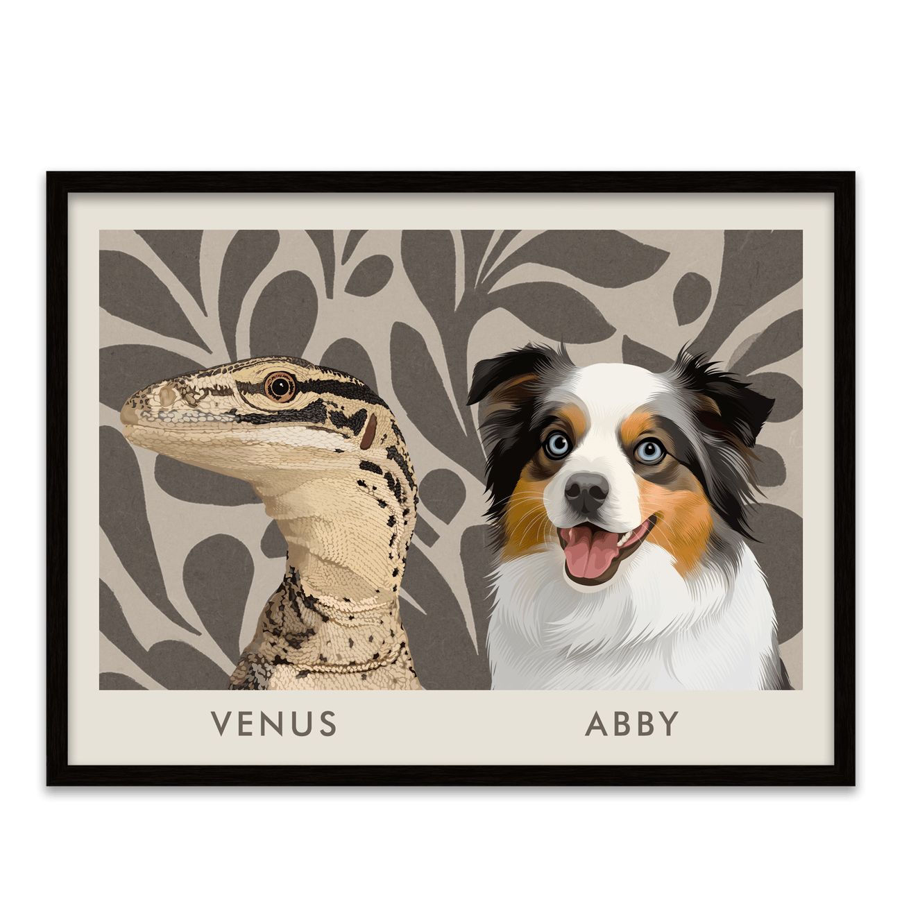 2pet-portrait-horizontal-earthyfloralblockprint-metalframe.png