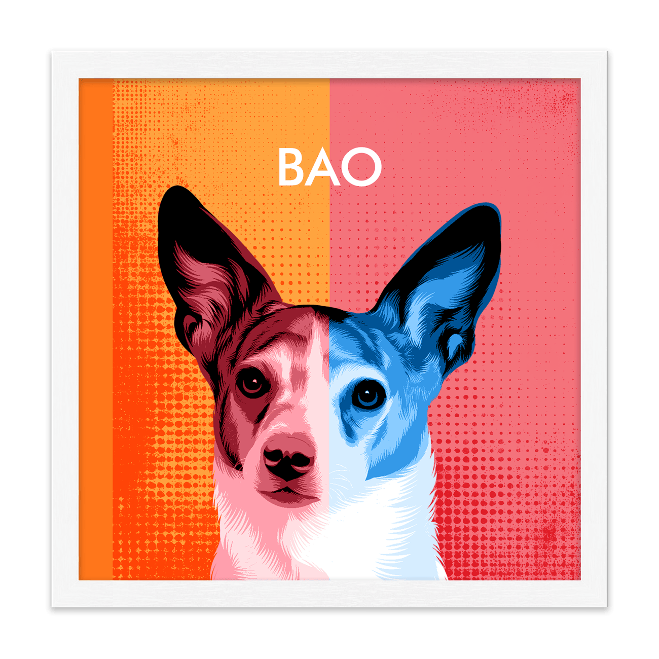 1petportrait-square-twotonedmodernpopart_Standard-White-Frame.png