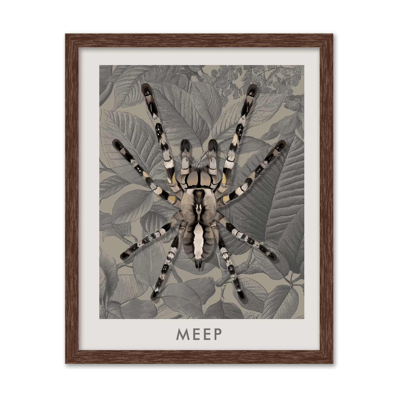 pet-portrait-vertical-vintagebotanicalillustration-walnutframe.png