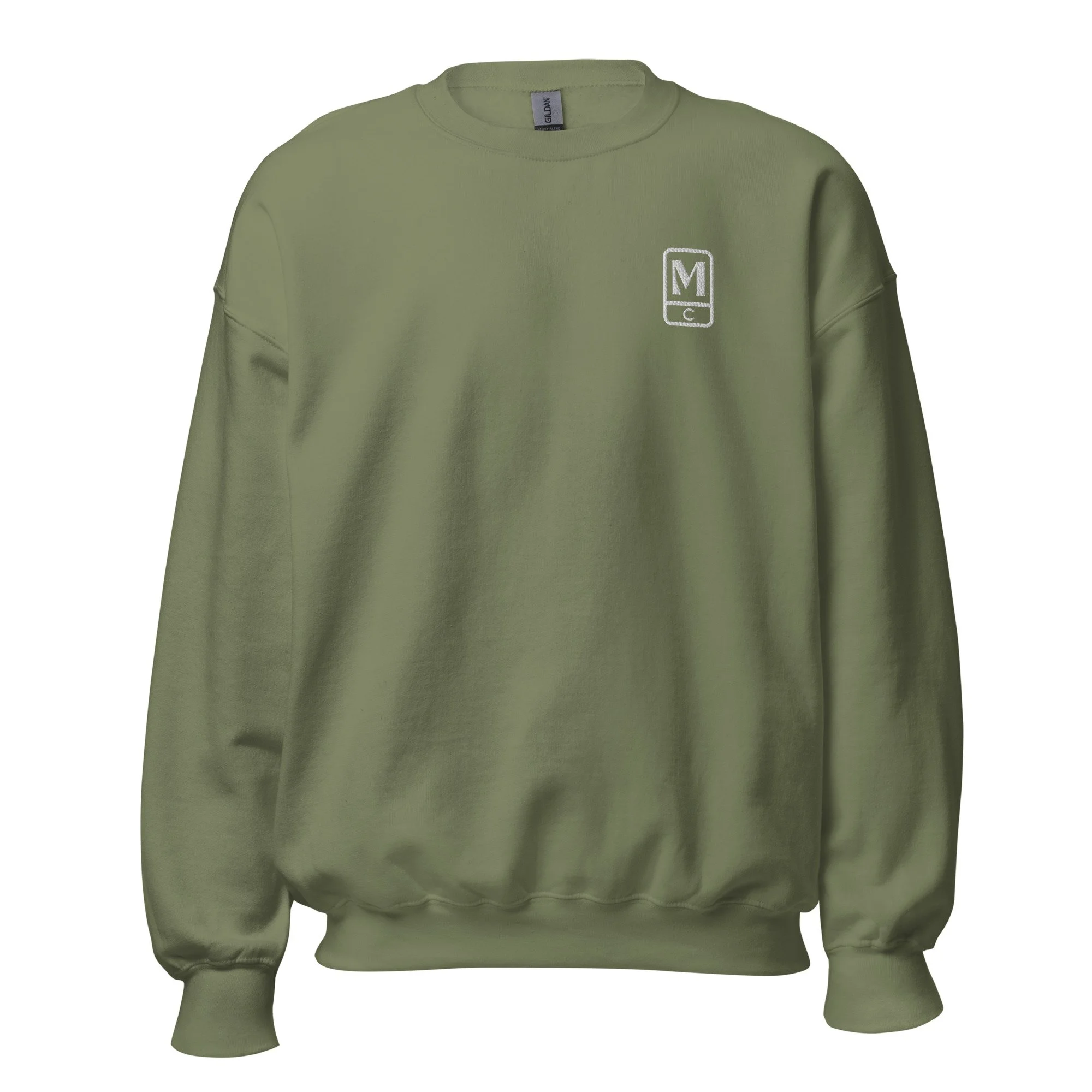 MC Icon Embroidered Crewneck Sweatshirt