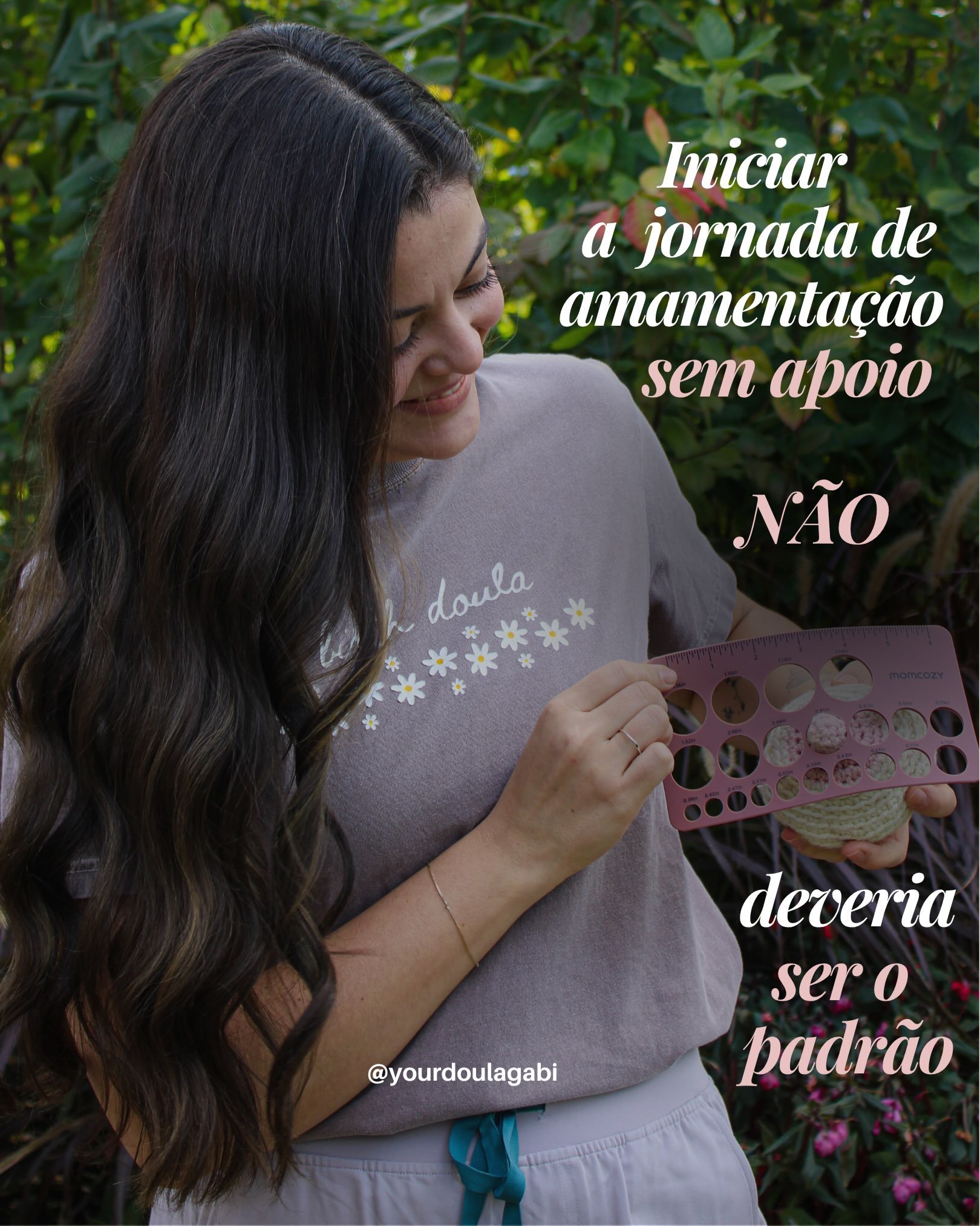S&oacute; porque a amamenta&ccedil;&atilde;o &eacute; natural, n&atilde;o significa que ela seja 100% intuitiva ou que n&atilde;o precise de suporte.

Amamentar &eacute; uma habilidade que m&atilde;e e beb&ecirc; aprendem juntos. 
E como qualquer apr