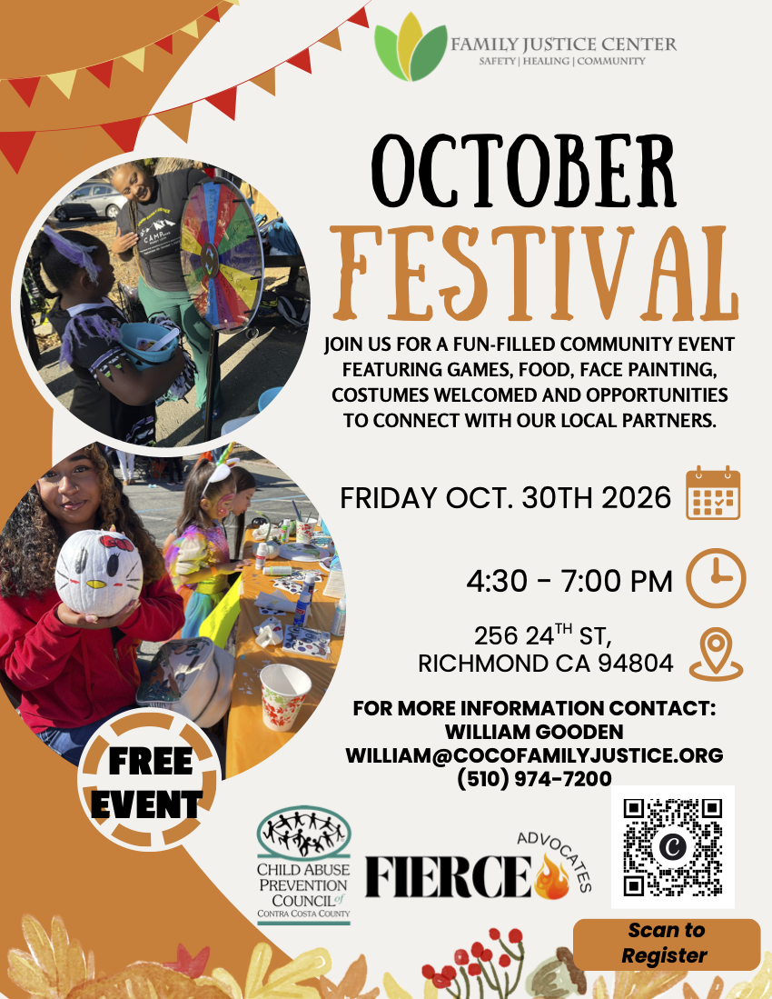 Family Justice Center 24th Street Fall Festival