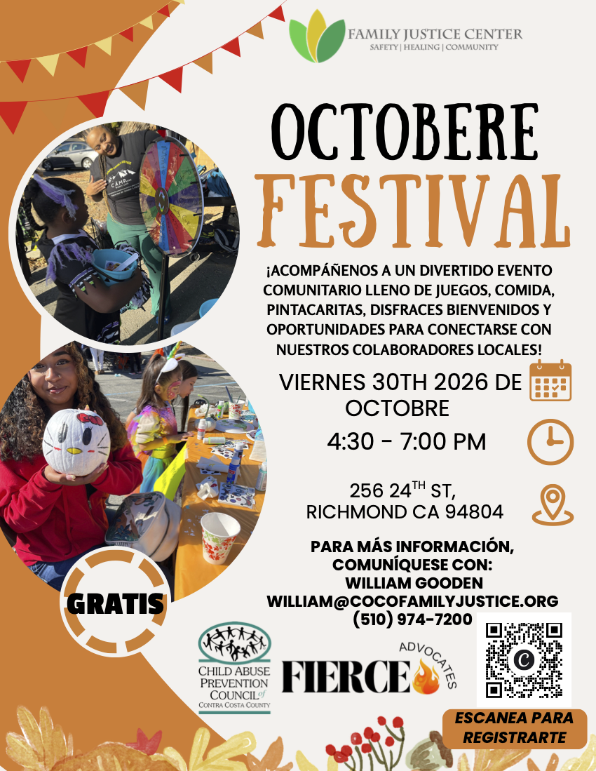 Festival de Otoño del Family Justice Center en la Calle 24