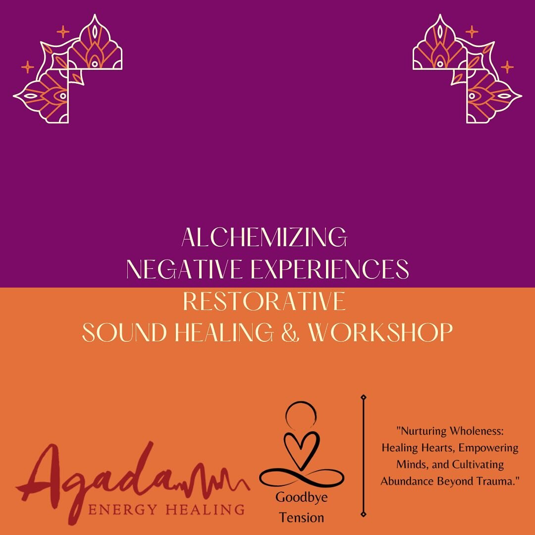 *SUNDAY, MARCH 3rd 6-7:30pm*
ALCHEMIZING NEGATIVE EXPERIENCES RESTORATIVE SOUND HEALING &amp; WORKSHOP

Are YOU feeling stuck and not sure how to break free? Do you crave BEing in &ldquo;like-minded&rdquo; CommUnity? THIS WORKSHOP IS FOR YOU!

Creati