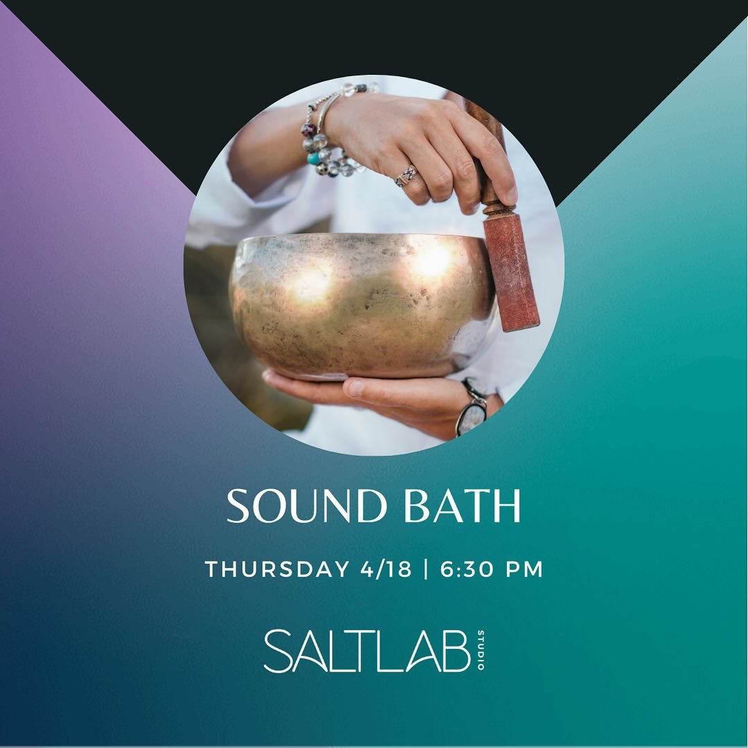 Join us for an complimentary evening of pure relaxation and rejuvenation at our enchanting Sound Bath this Thursday, April 18th, at 6:30 PM. Let the soothing sounds wash over you as you unwind and recharge your soul.