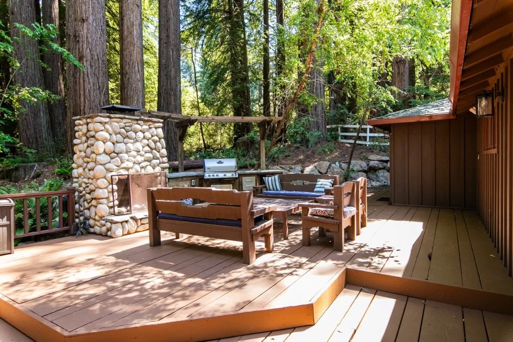 Main House Deck Area