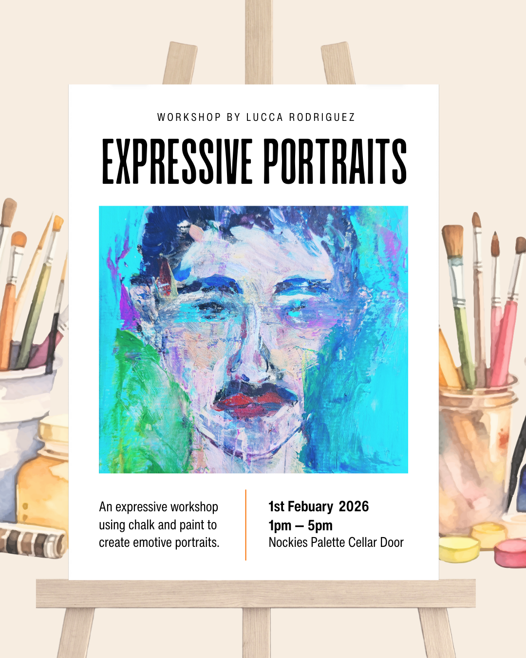 Expressive Portraits — A Journey of Emotion, Colour & Instinct