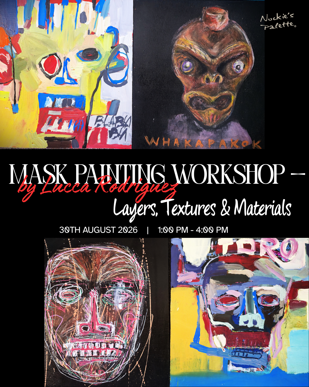 Mask Painting Workshop — Layers, Textures & Materials