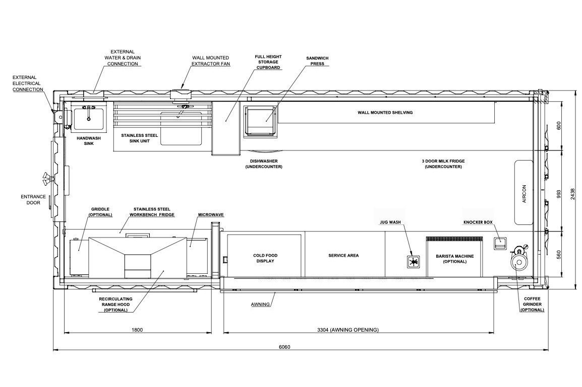 baristaBox Floorplan