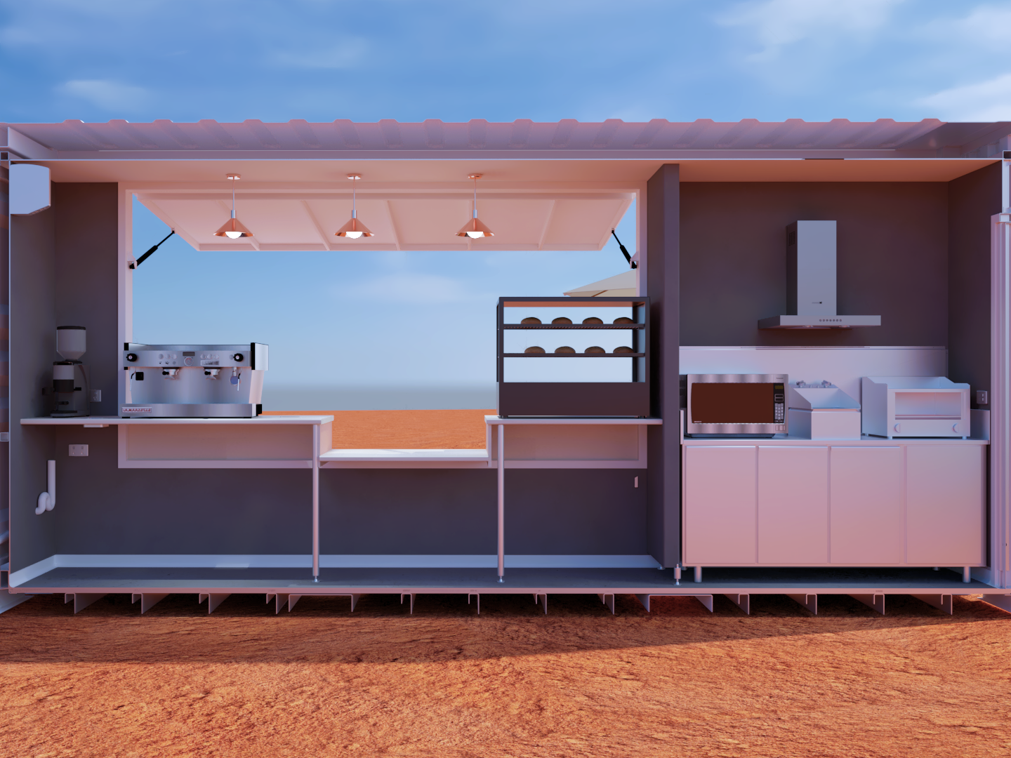 Java Cafe Container Outback Cafe Container | Shipping Container Cafe | WotBox
