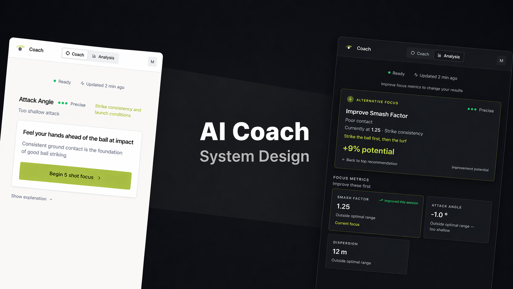AI Golf Coach Case Study